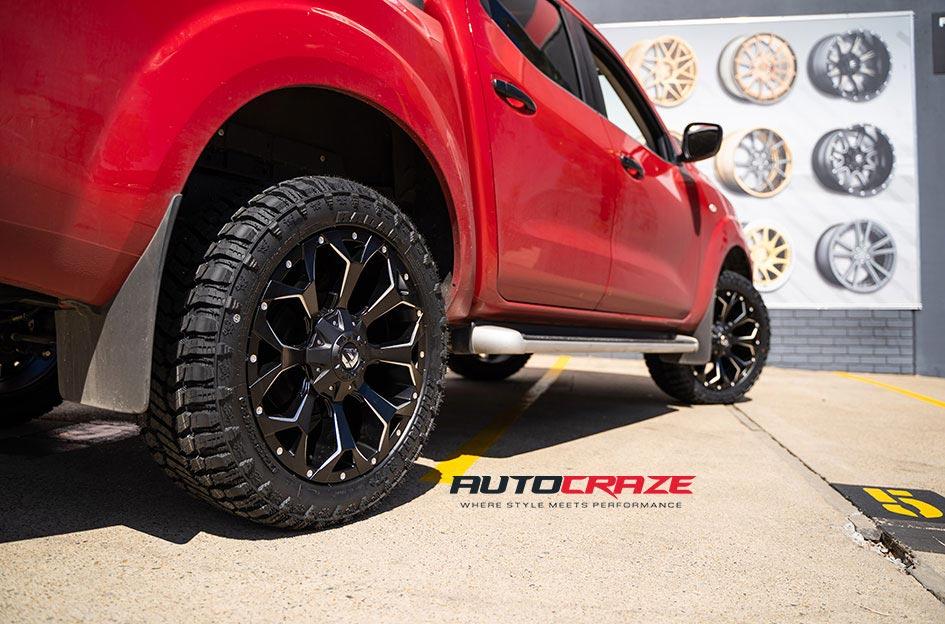 NISSAN NAVARA ASSAULT GLOSS BLACK MILLED ACCENTS